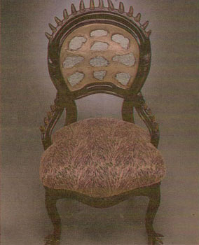 'Apholstered Chair' by Laura Ann Jacobs